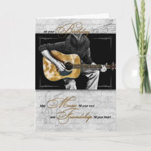 Cartes Guitariste D Anniversaire Zazzle Fr