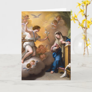 Carte L'Annonciation, Paolo de Matteis