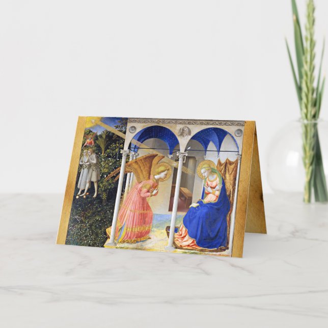 Carte L'ANNONCIATION par FRA ANGELICO Ancienne bénédicti (Devant)