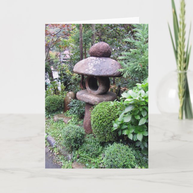 Carte Lanterne en pierre (Devant)