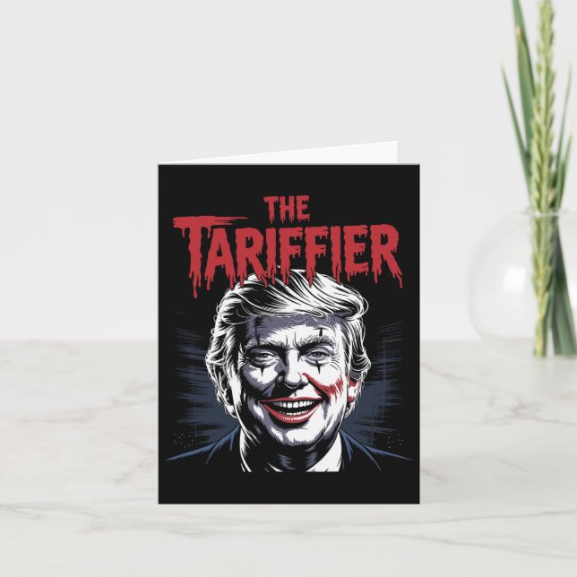 Carte L'anti-Trump tarifs douaniers (Devant)