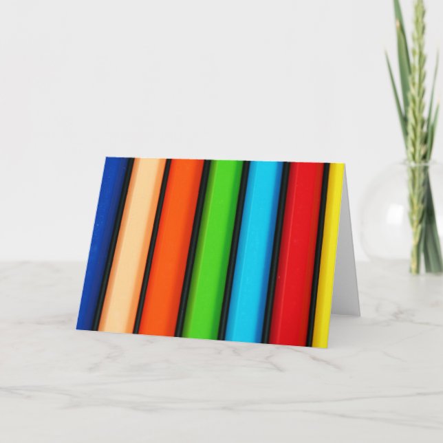 Carte Lapices de Colores III (Devant)