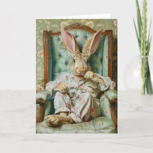 Carte Lapin Cool Snarky