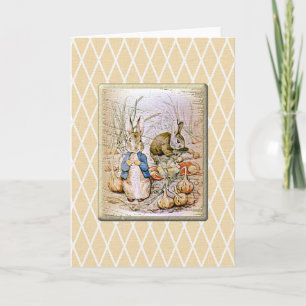 Carte Lapin et amis
