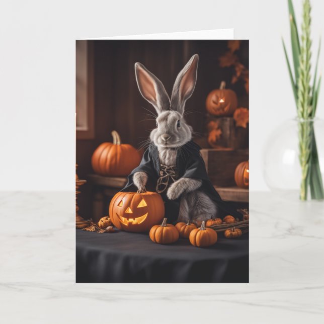 Carte Lapin Sorcière  (Devant)