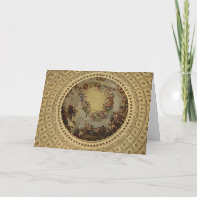 Carte L'apothéose de Washington - capitol rotunda (Devant)