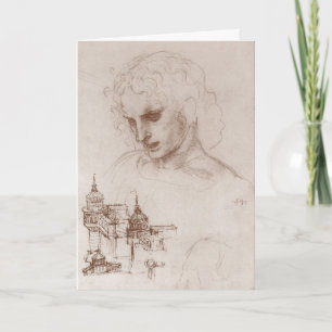 Carte L'Apôtre de Léonard de Vinci au château des Sforza