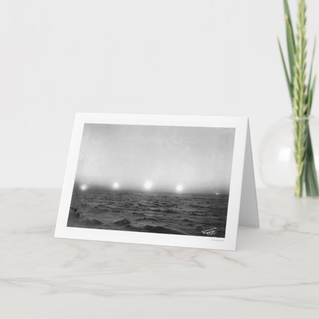 Carte Laps de temps de Sun de minuit 1911 (Devant)