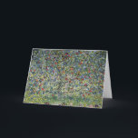 Carte L'arbre aux pommes (par Gustav Klimt)<br><div class="desc">Ce dessin présente des oeuvres de Gustav Klimt (1862-1918), peintre symboliste autrichien et l'un des membres les plus en vue du mouvement de la sécession de Vienne. Le tableau présenté dans ce dessin montre un bel pommier aux fruits, des pommes rouges vifs accrochées à ses boughs. L'image est peinte avec...</div>