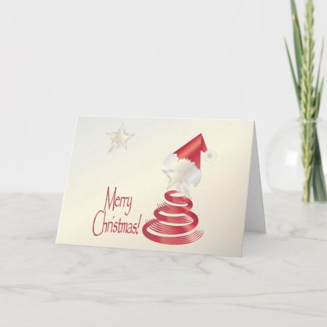 Carte l'Arbre du Père Noël (Devant)