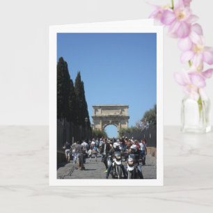 Carte L'Arc de Constantin Portrait, Rome, Italie