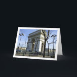 Carte L'Arc De Triomphe, Paris, France<br><div class="desc">L'Arc De Triomphe,  Paris,  France Carte De Voeux. Vous pouvez facilement customiser ce produit gratuitement si vous souhaitez ajouter du libellé ou changer la couleur du arrière - plan.</div>
