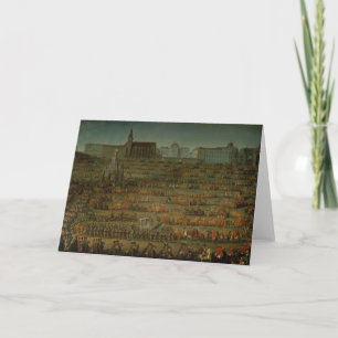 Carte L'arrivée d'Isabella de Parme