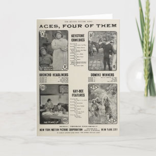 Carte l'arrondissement de Fatty Arbuckle en 1913