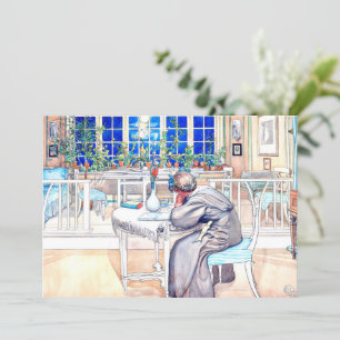 Carte Larsson - La veille du voyage en Angleterre