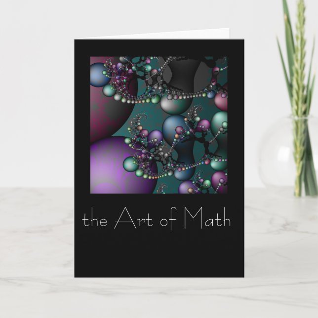 Carte L'art des mathématiques (Devant)