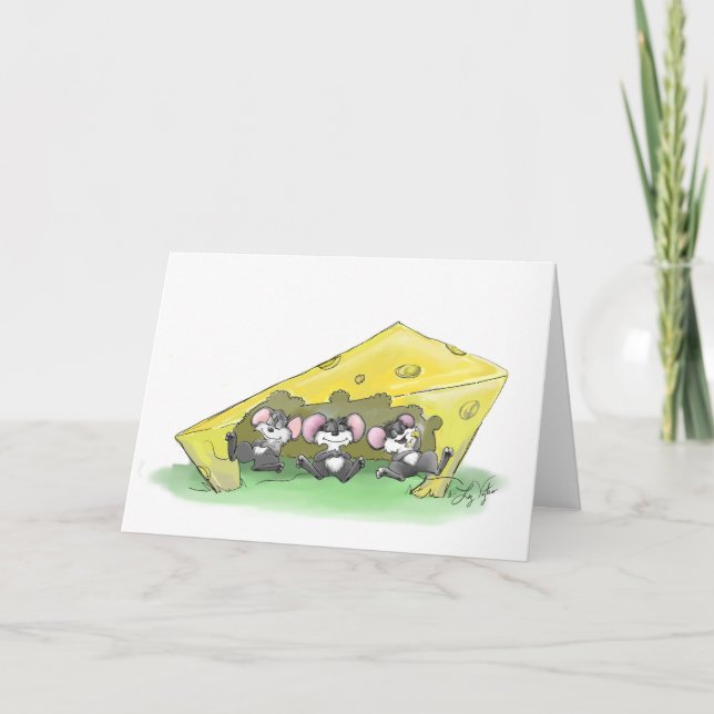 Carte L'art du festin de Thanksgiving de Mic, Mac et Moe (Devant)