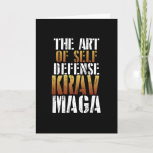 Carte L'art du krav maga