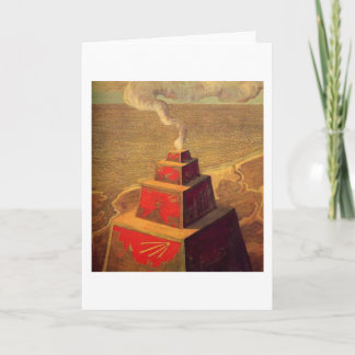 Carte L'autel par M.K. Ciurlionis, 1909