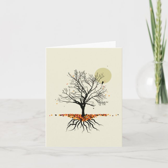 Carte L'automne (Devant)