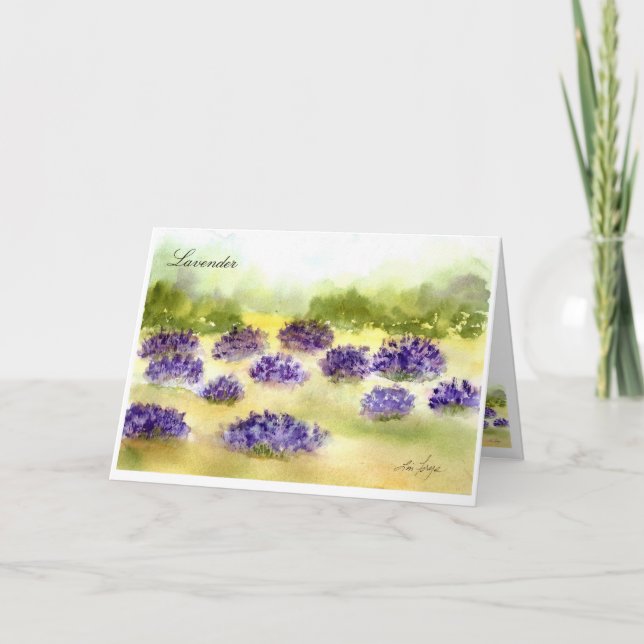 Carte Lavender (Devant)