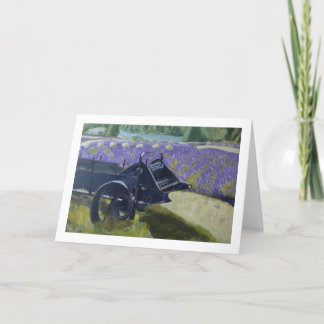 Carte "Lavender Field" par Trina Chow