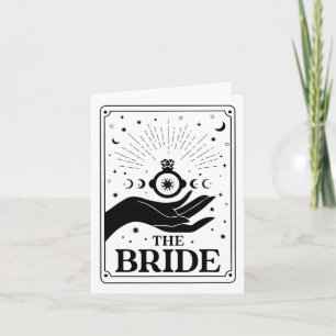 Carte L'avenir de la mariée Mme Tarot Gothic Bridal Part