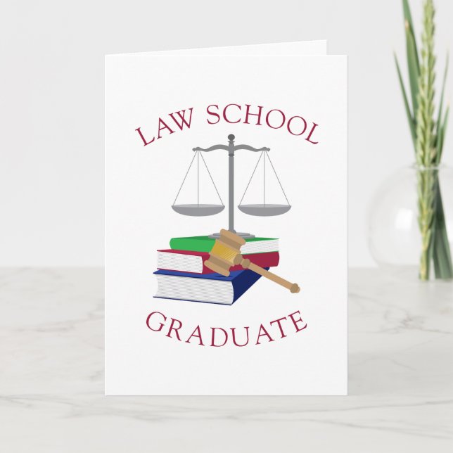 Carte Law School Graduate (Devant)