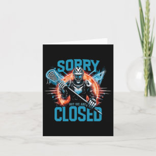 Carte Lax Goalie Lacrosse Goalie
