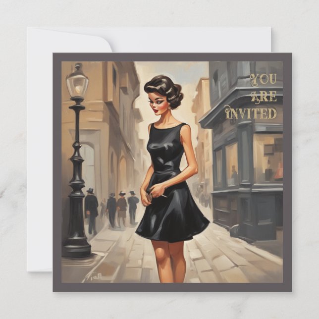 Carte LBD intemporelle : Expression classique des  (Devant)