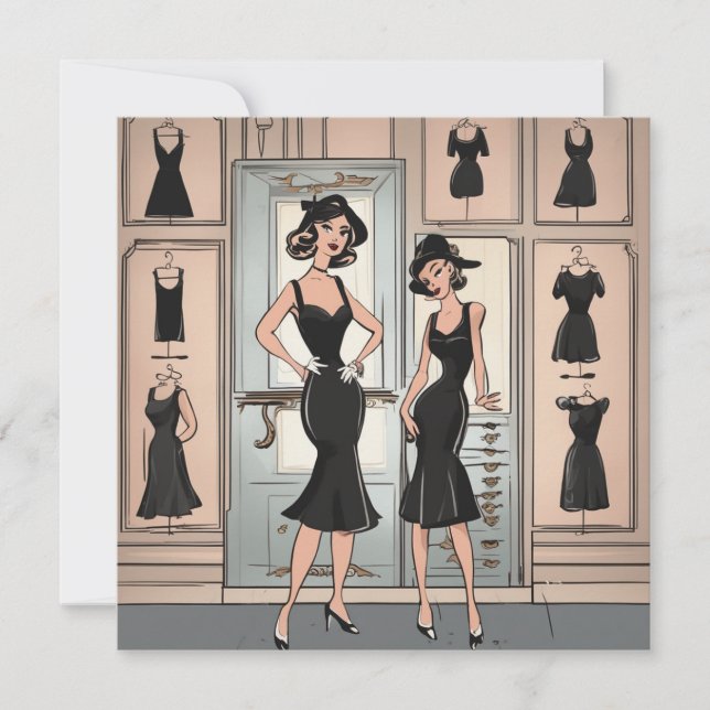 Carte LBD intemporelle : Expression classique des  (Devant)