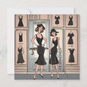 Carte LBD intemporelle : Expression classique des