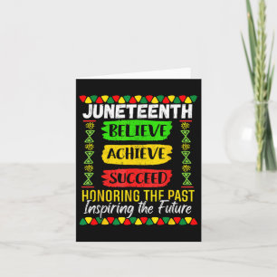 Carte Le 11 juin est ma fête de l'indépendance Black Pri