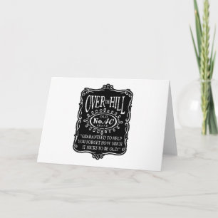 Carte Le 40e anniversaire de la colline