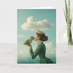 Carte Le baiser du prince de la grenouille