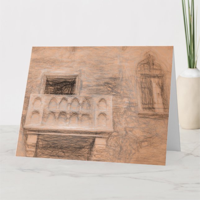 Carte Le Balcon de Vinci de Roméo et Juliette (Devant)
