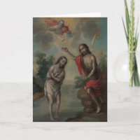 Le Baptême du Christ par Nicolás Enríquez