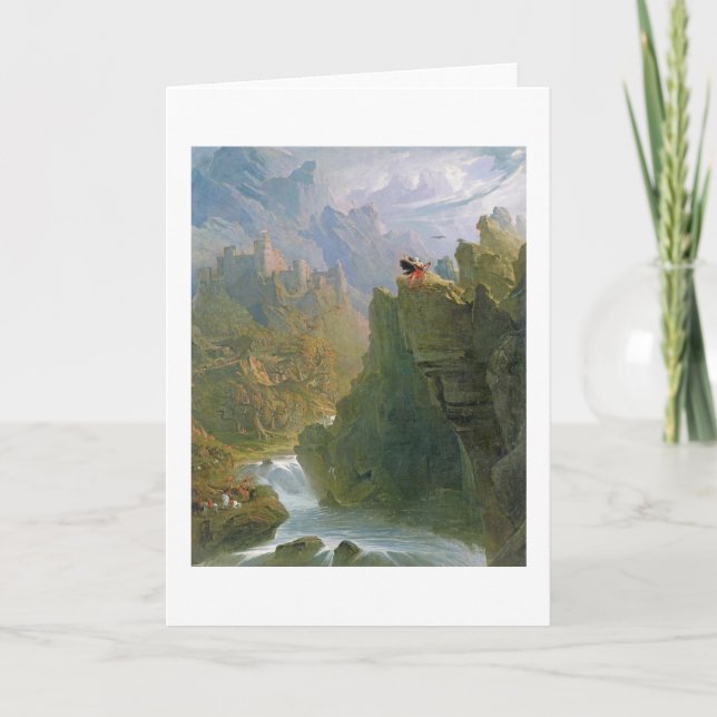Carte Le barde, c.1817 (huile sur la toile) (Devant)
