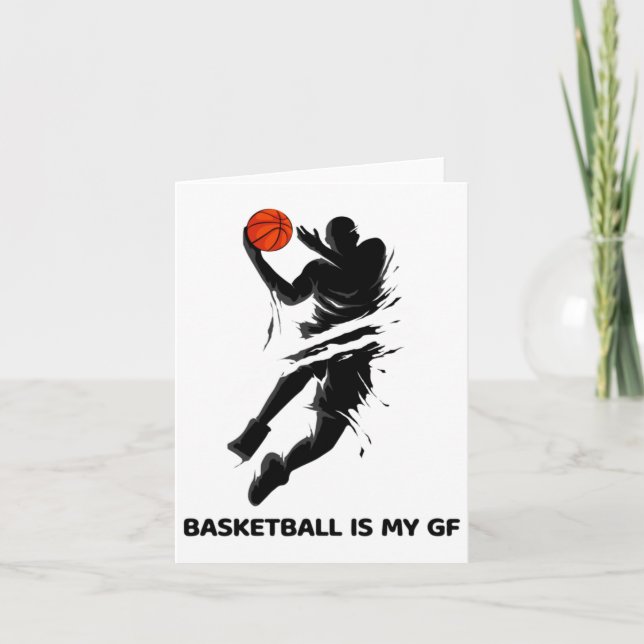 Carte Le Basket-Ball Est Mon Gf (Devant)