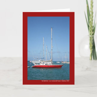 Carte Le bateau rouge