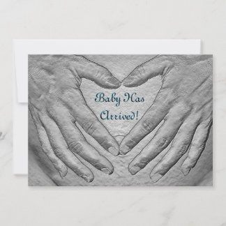 Carte Le bébé est arrivé