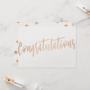 Carte Le bel or de calligraphie s'est levé des