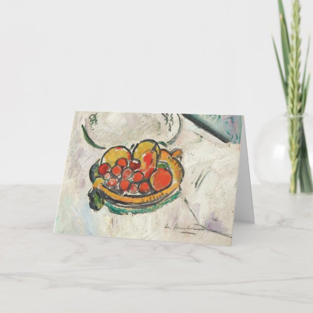 Carte Le bol de fruits | George Leslie Hunter (Devant)