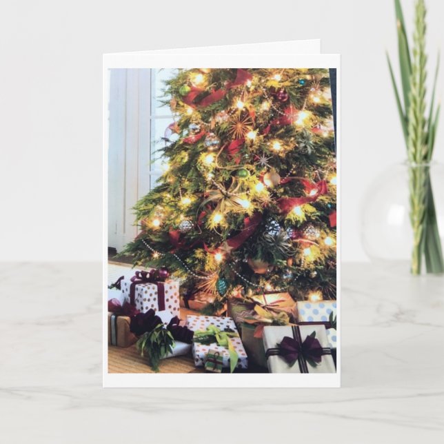 CARTE ****LE BONHEUR DE NOËL**** (Devant)