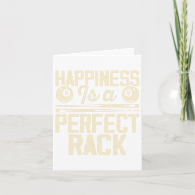 Carte Le Bonheur Est Un Rack 2 Parfait (Devant)