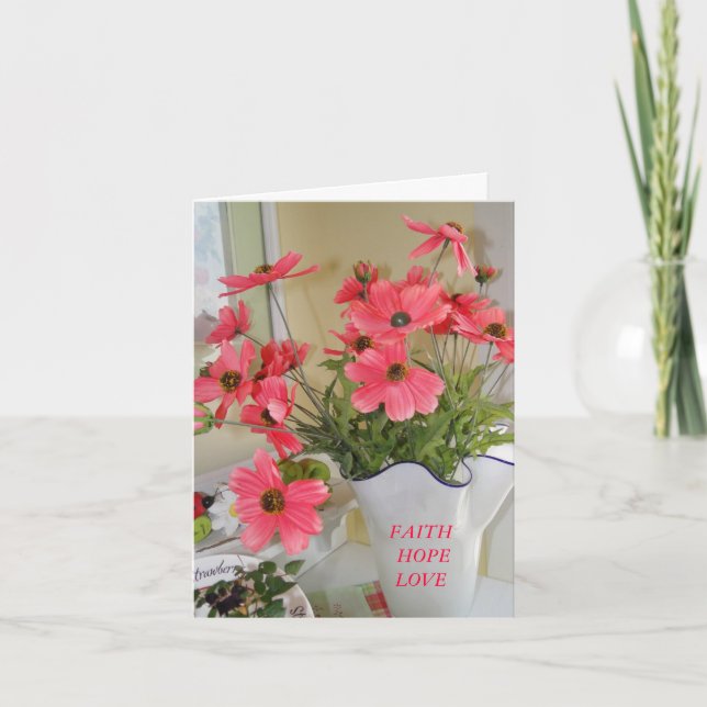 Carte Le bouquet de Linda, inspiré (Devant)