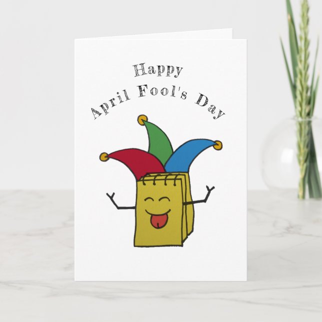 Carte Le calendrier d'imbécile d'avril (Devant)