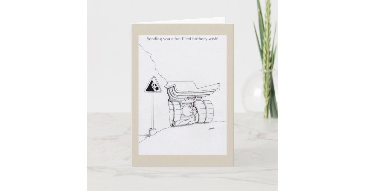 Carte Le Camionneur De Joyeux Anniversaire Carde La Zazzle Fr Carte Le Camionneur De Joyeux Anniversaire Carde La Zazzle Fr