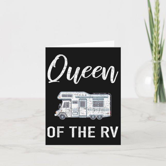 Carte Le Camping Queen Of The Rv (Devant)