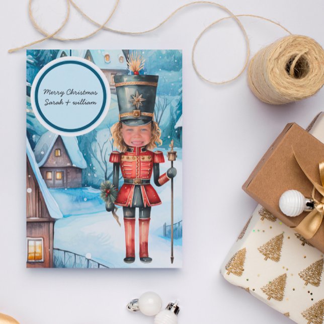 Carte Le Casse-Noisette "remplace le visage" Noël (Créateur téléchargé)